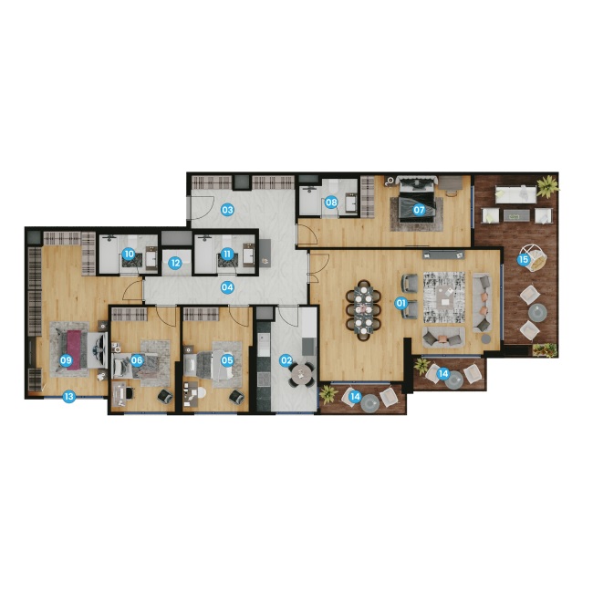 RAMS Denizkent Bayramoğlu Project Darıca Kocaeli Endeksa